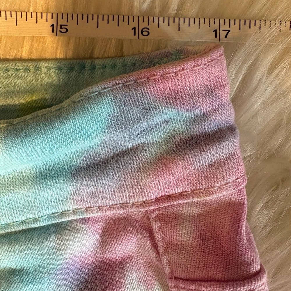 Judy blue colorful Tie-Dye Women's Shorts - Picture 6 of 10
